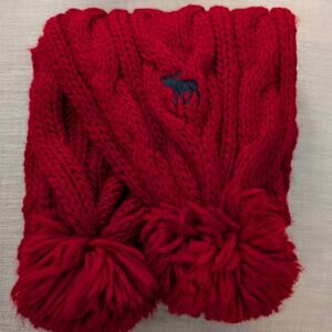 Abercrombie & Fitch Women Accessories, Acrylic/Wool Blend Chunky Knit Scarf
